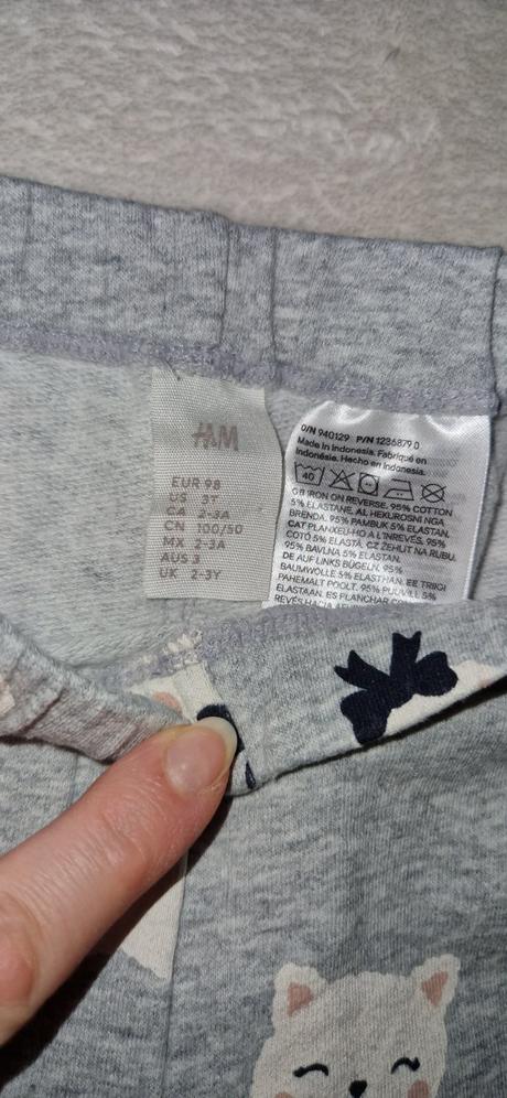Legíny v. 98, h&m,98