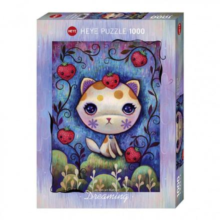 Heye puzzle strawberry kitty dreaming 1000, 