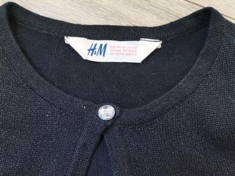 Trblietavé bolerko, h&m,110