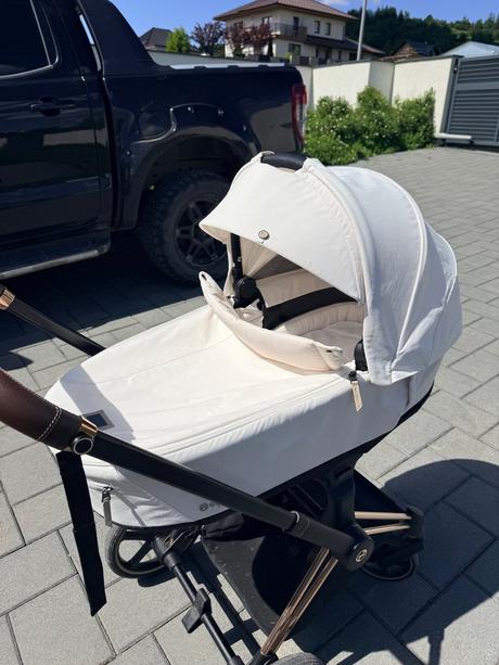 Cybex priam off white vanička 4.0, cybex,cybex priam 4