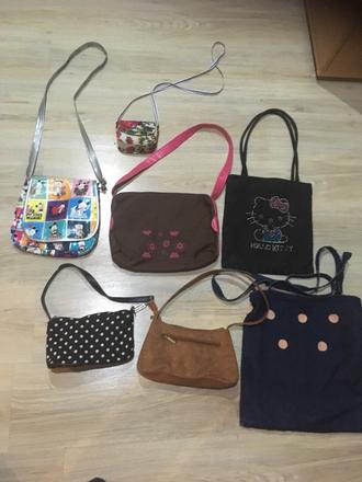 Rôzne tašky kabelky,