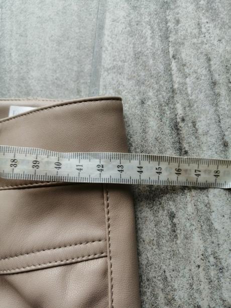 Zateplené kožené nohavice mohito, v42, elast., mohito,42