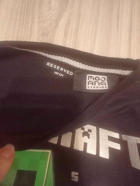 Mikina minecraft, reserved,140