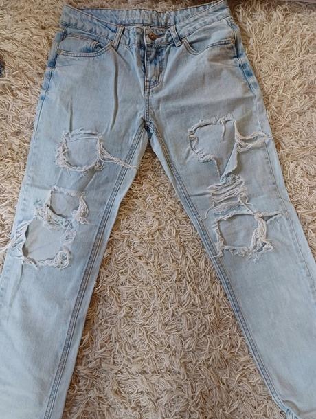 Boyfriend rifle deravé, s