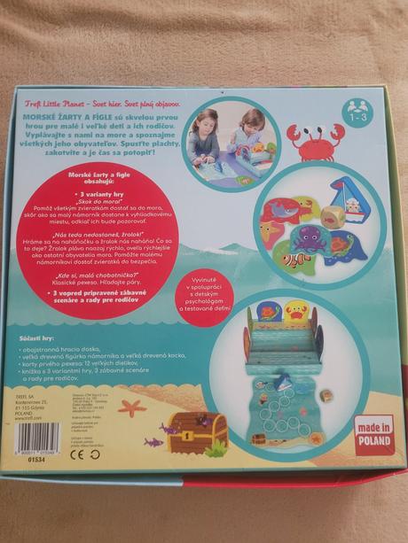 Spoločenska hra morské žarty a fígle, 