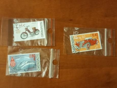 Poštové známky tatra java aero, 