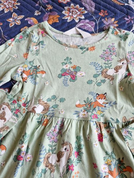 Šaty - jednorožec - h&m, h&m,98