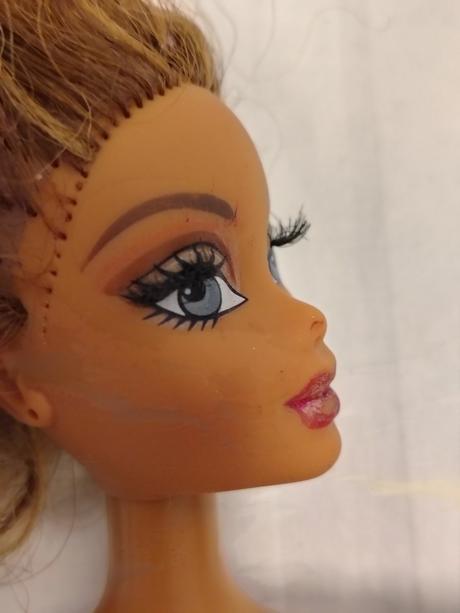 Retro bábika madison reálne riasy my scene mattel, 