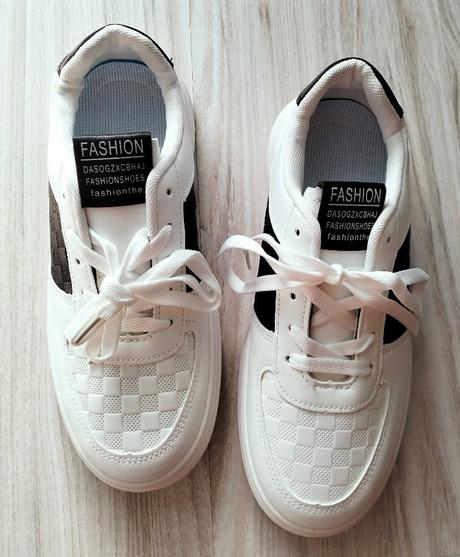 Bielo čierne botasky, v. 41, 41