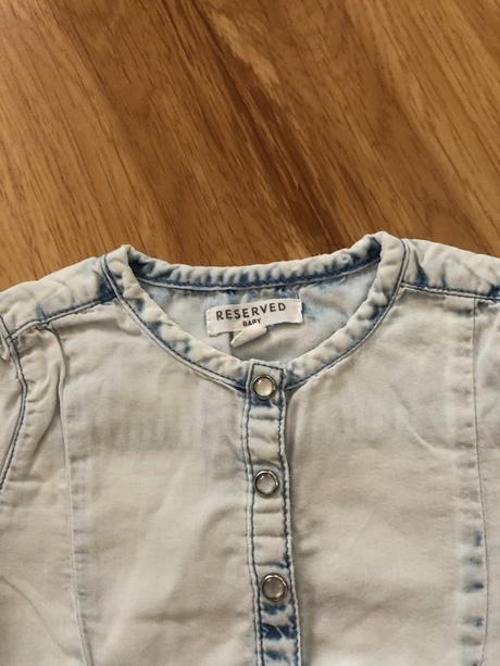 Tenká mäkkučká riflová košielka reserved, reserved,86