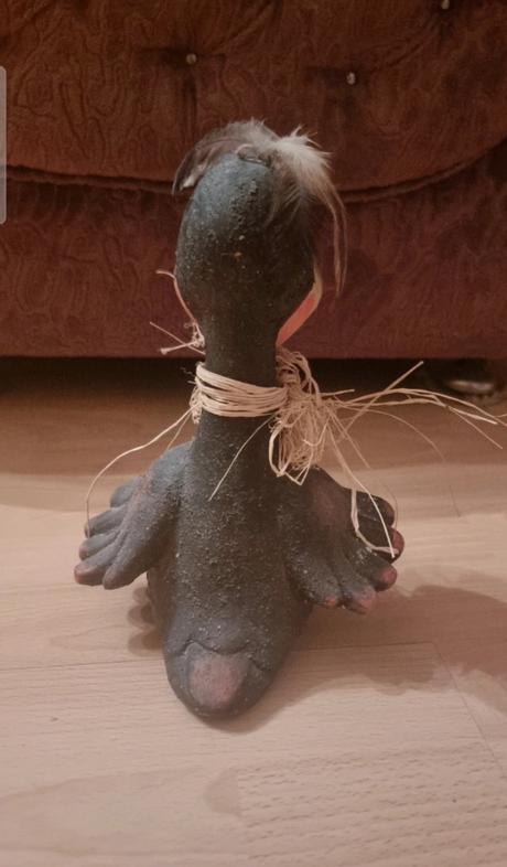 Keramický vták vyzsi,