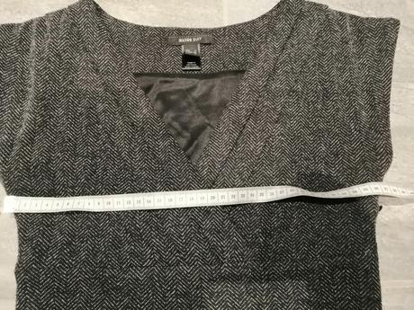 Šaty mango vzor rybia kostra vs, mango,s