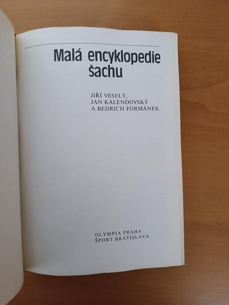 Malá encyklopédia šachu, 
