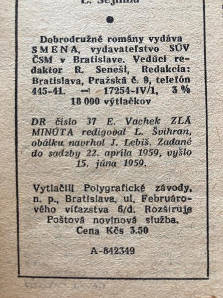 Dobrodružné romány 4ks vyd.1959,