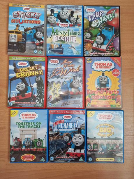 Dvd thomas the tank engine and friends, 