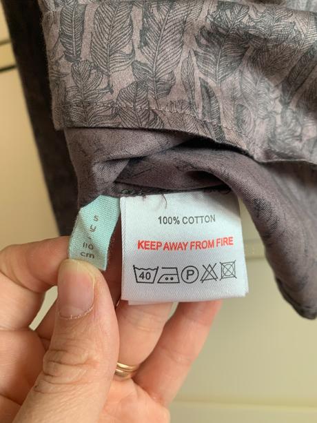 Košeľa tričko od mini a ture. velkost 110cm, 110