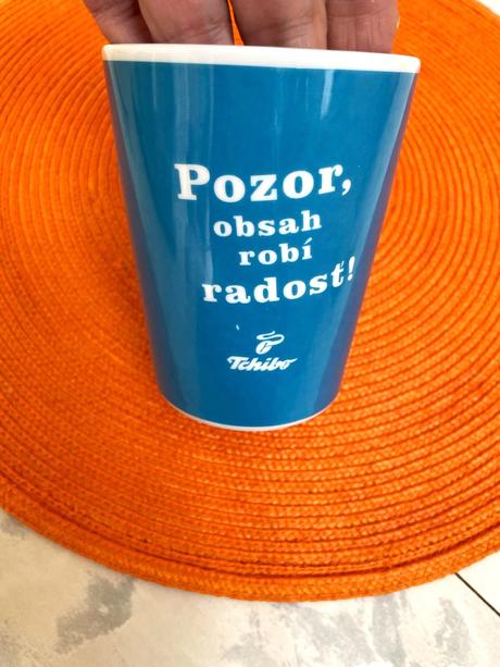 Porcelánový veľký hrnček, 