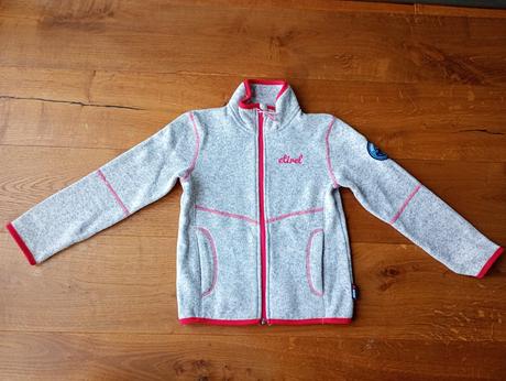 Dievčenská flisová mikina zn. etirel, veľ.116, etirel,116