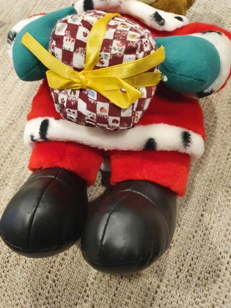 Veľký vianočný medvedík - 45 cm,