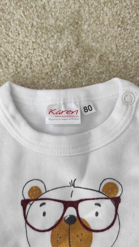 Komplet body + nohavice, 80