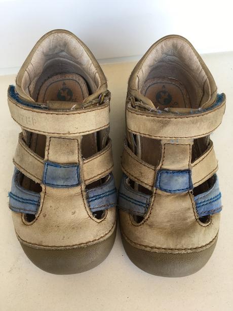 Predam makkucke, kozene sandalky dd step, vel 22, d.d.step,22