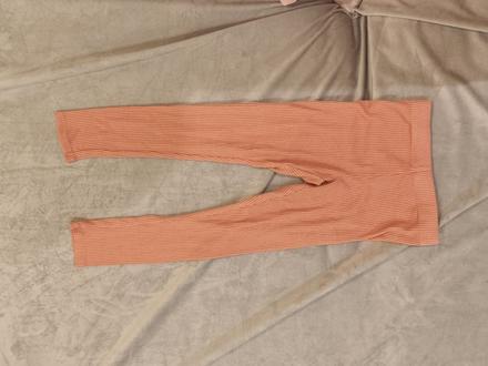 Pletené nohavice, h&m,140