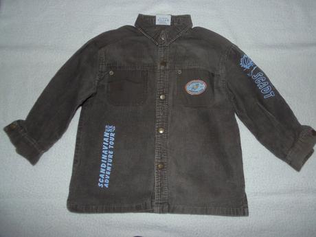 Bunda - košeľa, topolino,110