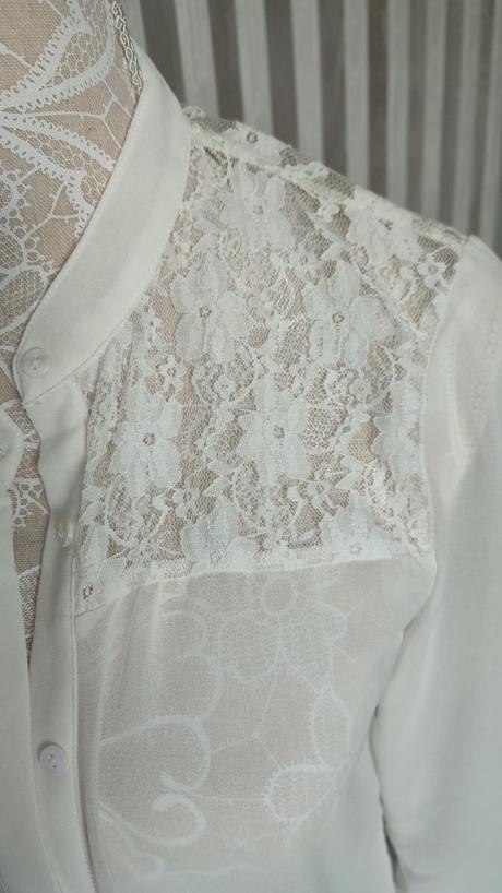 Blúzka s cipkou, amisu,m