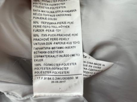 Vetrovka páperová bennetton, benetton,128