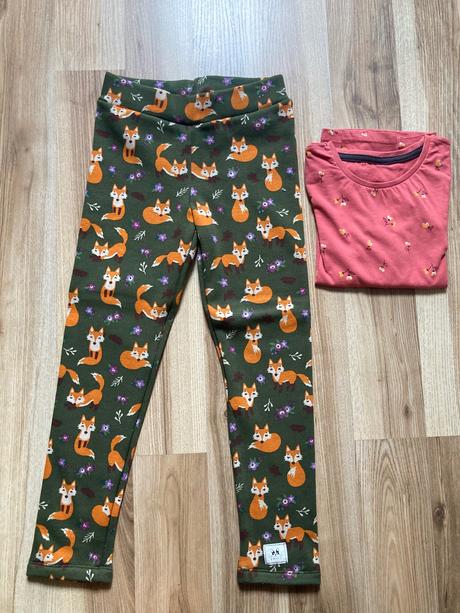 Nove leginy zateplene warmkeeperom+zadarmo tricko, 116