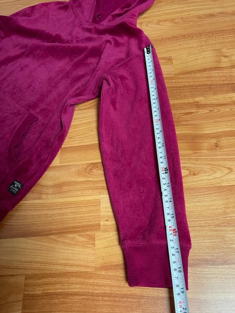 Mikina / hoodie velúrová, 146