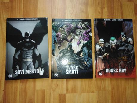 Knižky batmen 3ks,
