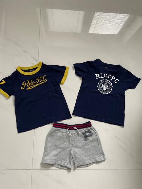 Set kraťasy a trička 2ks, ralph lauren,98