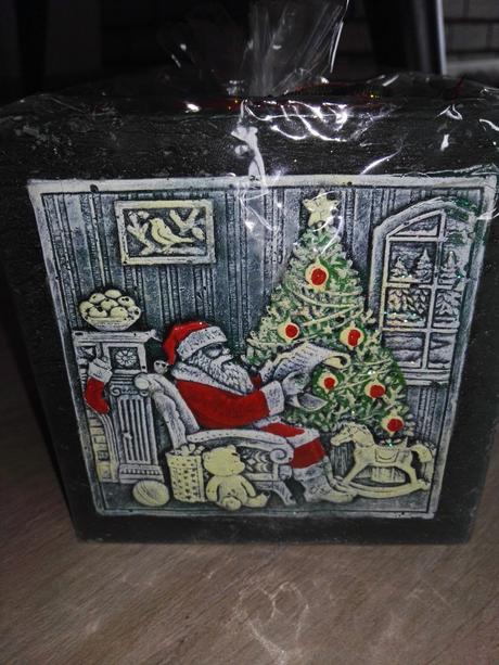 Svietnik na cajovu sviecku mikulas, 