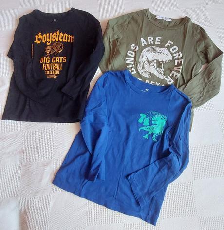 Tricka s dlhym rukavom, h&m,110