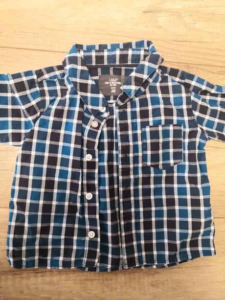 Košeľa pre chlapčeka h&m 68, h&m,68