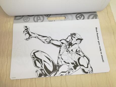 Marvel avengers colouring fun + stickers,