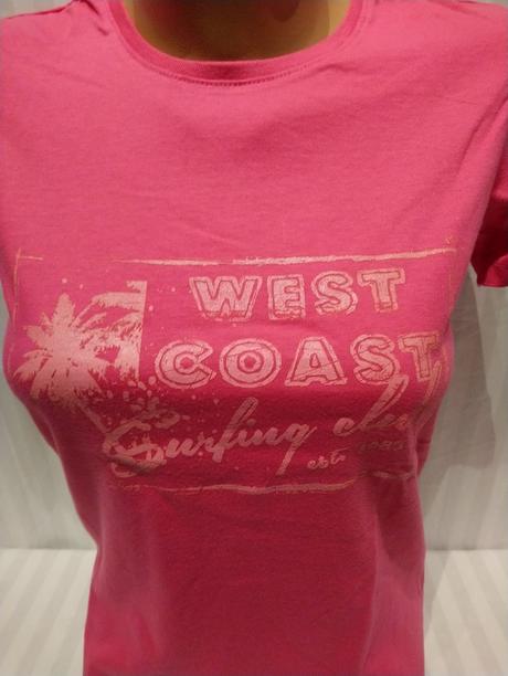 Dámsky sýto ružový top west coast, stedman, s, s