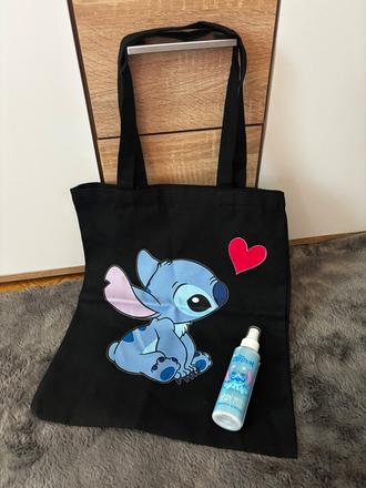 Platená taška a telový sprej stitch,