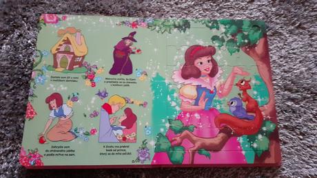 Knižka princezné- puzzle, 