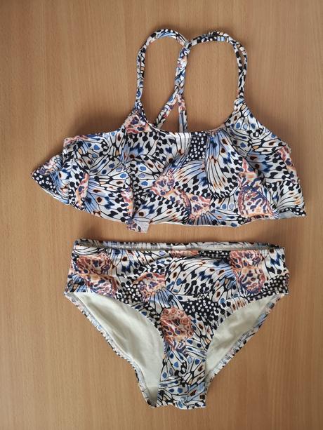 Motýlie plavky s volánom, lindex,128