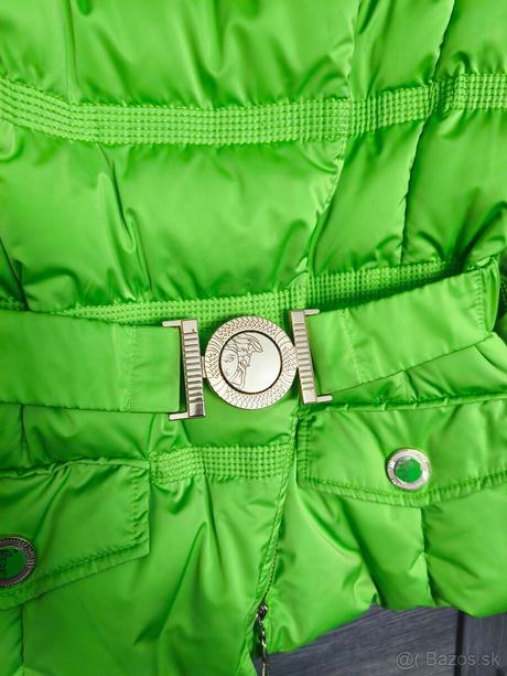 Luxusna zimna bunda versace s pravou kozusinou, versace,xs