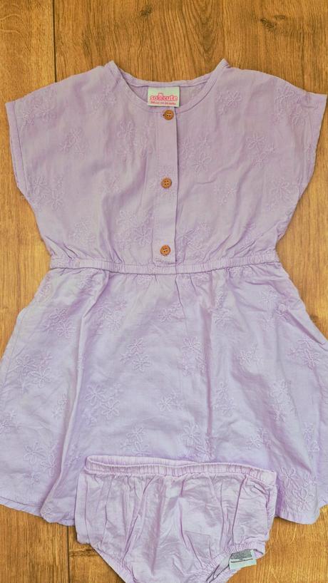 Šaty letné vyšívané kvetinky, pepco,98