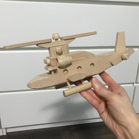 Drevený vrtuľník, 