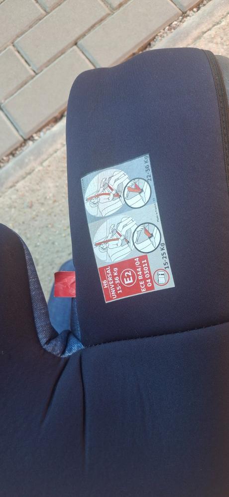 Podsedák do auta bez isofix, nania