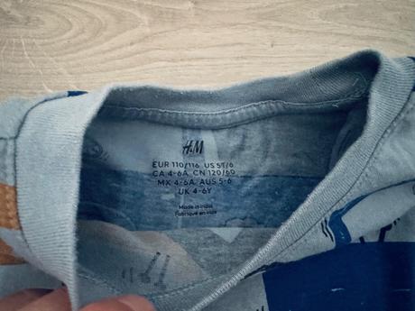 Tričko h&m 110/116, h&m,110
