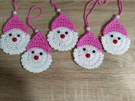 Vianočné ozdoby - mikuláš 5,