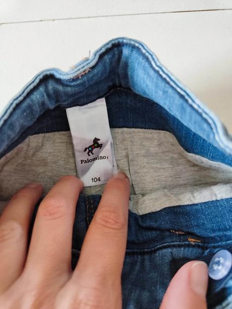 Podšité rifle, palomino,104