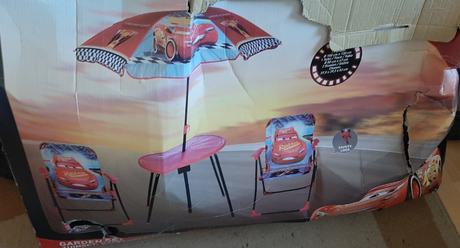 Detský záhradný set cars, nepouzivany, 