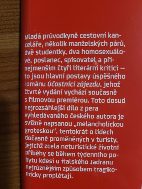 Kniha michal viewegh účastníci zájezdu, 